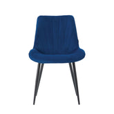 Lesedi Dining Chair - Blue Velvet